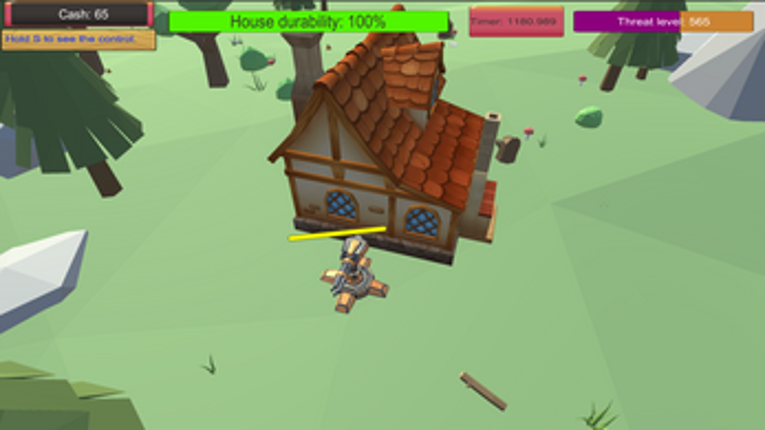Dizzy House Defender screenshot