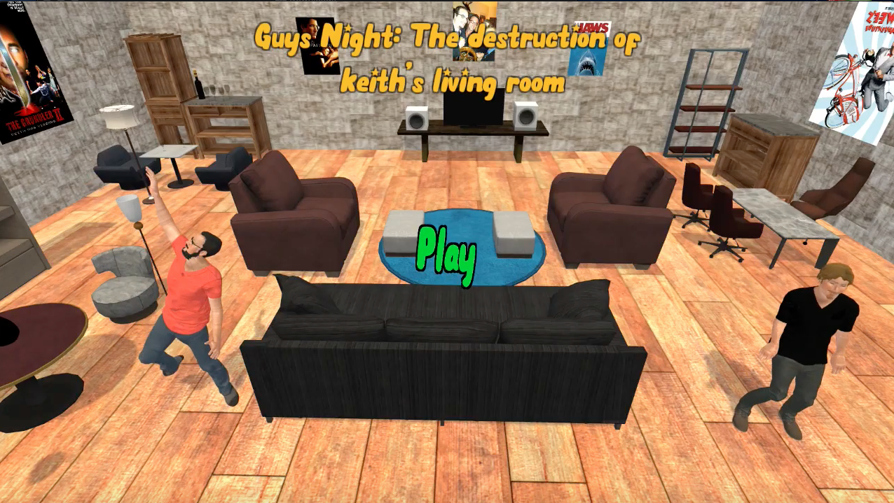 Games like Guys Night: The Destruction of Keith's Living Room (2019)