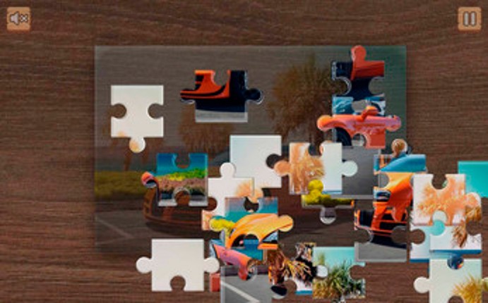 Relaxing puzzle game Image