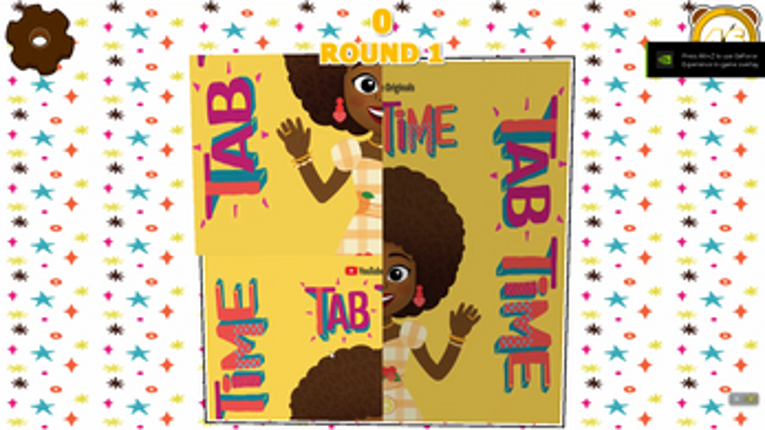 Tab Time Scramble Picture Game screenshot
