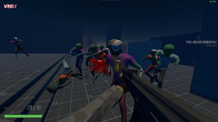 Zombie Horde Shooter Prototype screenshot