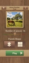 Horse Jigsaw Puzzles -Game Image