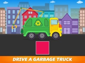 Learning Shapes Garbage Truck Image