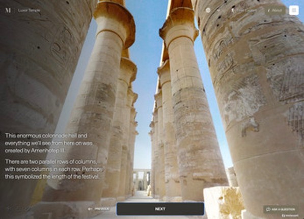 Luxor Temple and Epigraphic Drawings screenshot