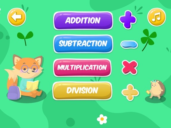 Math Game 1st 2nd Grade screenshot