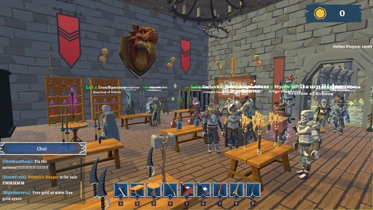 MMORPG NPC Simulator screenshot