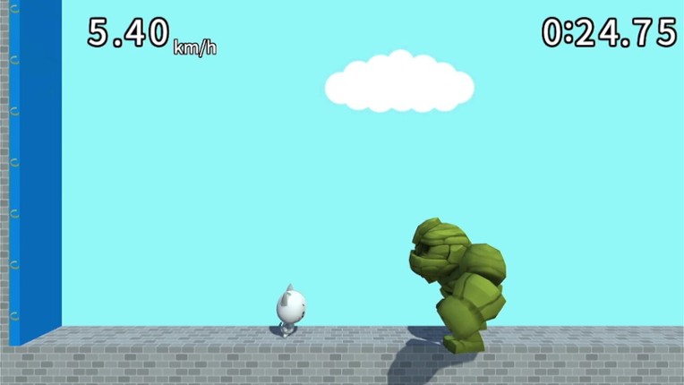 Risk your life to get your dinner back -Nyanzou action game- screenshot