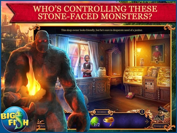 Royal Detective: Legend of The Golem - A Hidden Object Adventure (Full) screenshot