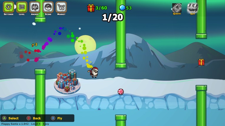 Santa Flappy Image