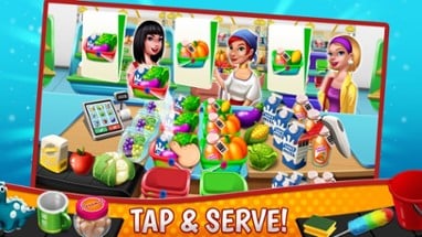 Supermarket Fever - Girls Game Image