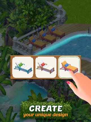 Tropical Forest: Match 3D Game screenshot