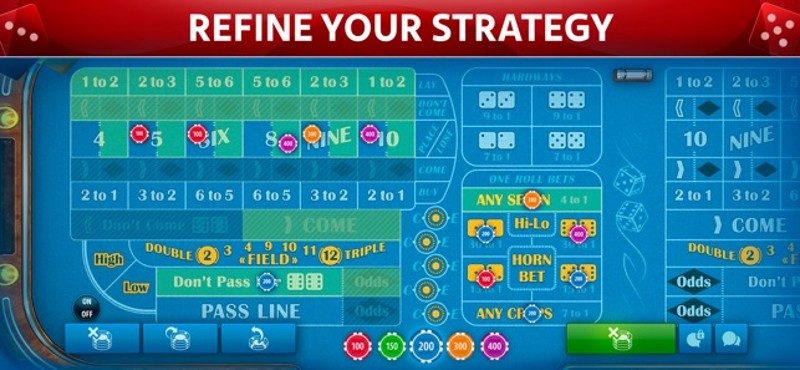 Vegas Craps by Pokerist screenshot