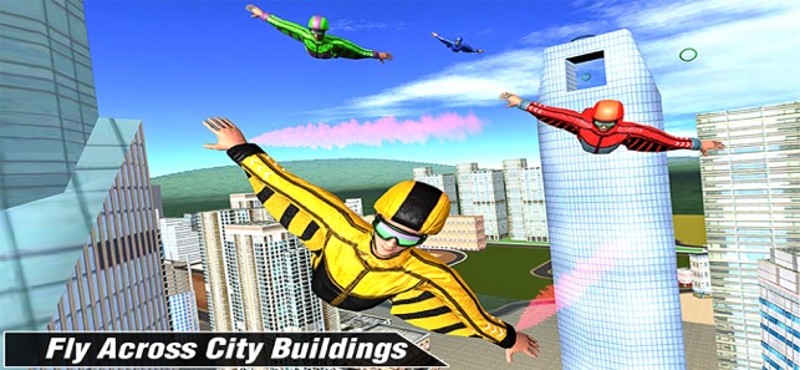 Wingsuit Flying Stunt 3D screenshot