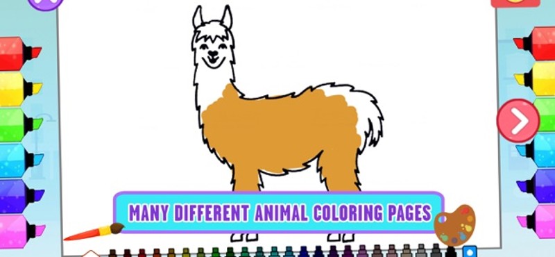 Animal Coloring And Learn Apps screenshot