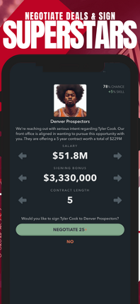 Basketball Agent Manager Star screenshot