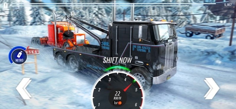 Big Rig Racing:Truck drag race screenshot