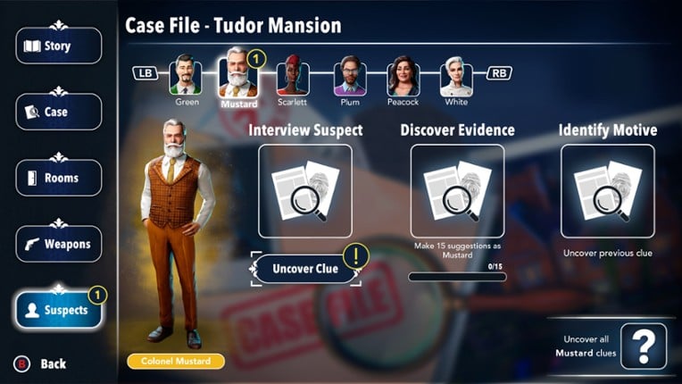 Clue screenshot