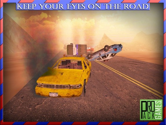 Drunk Driver Police Chase Simulator - Catch dangerous racer &amp; robbers in crazy highway traffic rush screenshot