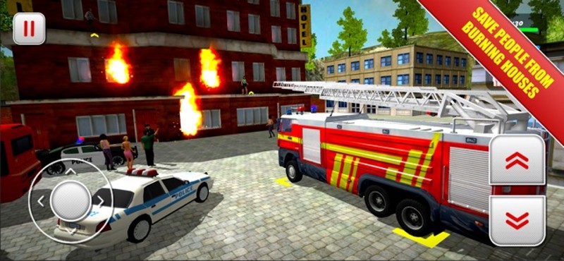 Emergency Firefighters 3D screenshot