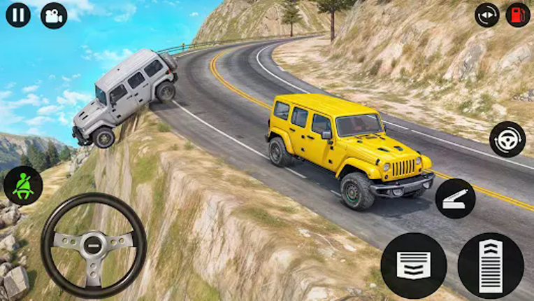 Offroad Jeep Driving 3D screenshot