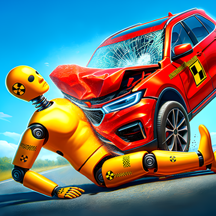 Car Crashing 3D Image