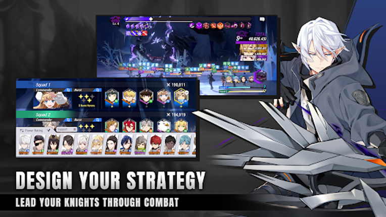 Lord of Heroes: anime games screenshot
