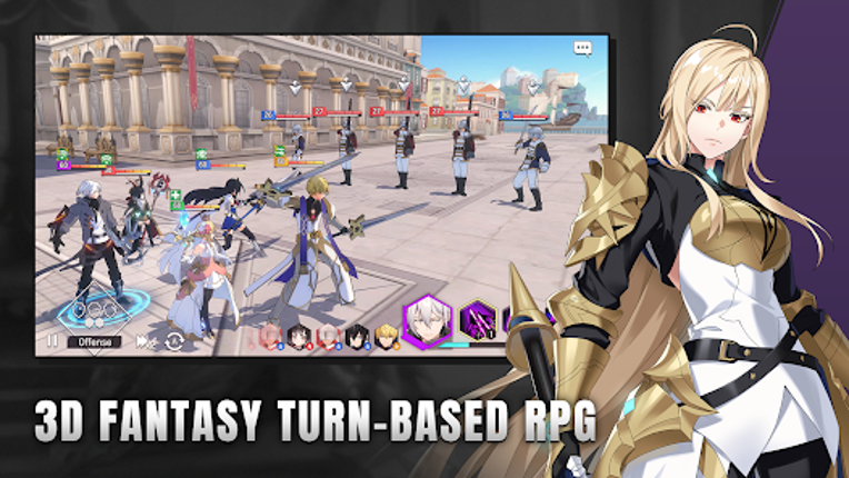 Lord of Heroes: anime games screenshot
