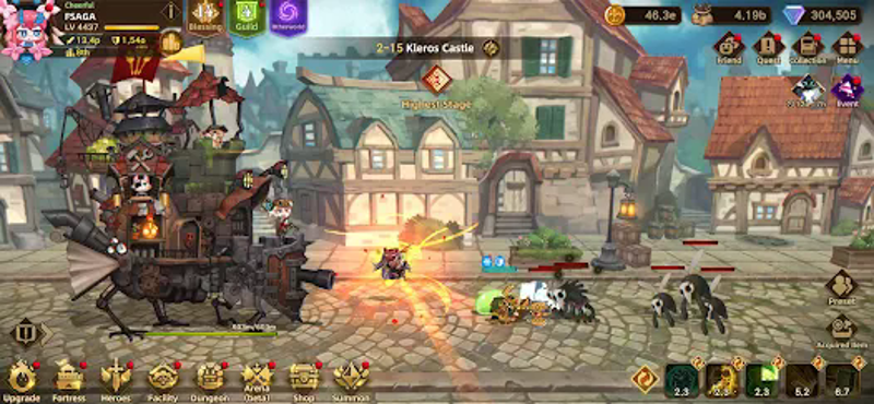 Fortress Saga: AFK RPG screenshot