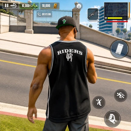 Miami Gangster Crime Sim City Image