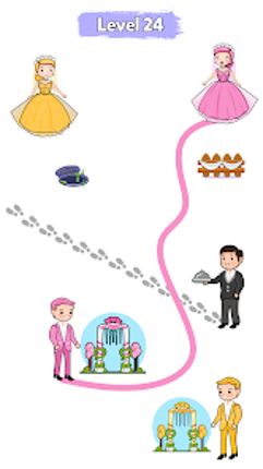 Wedding Rush: Draw Puzzle screenshot