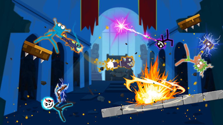 Supreme Brawl Stick Fight Game screenshot