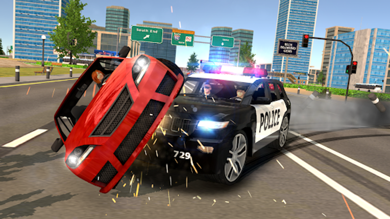 Police Car Chase Cop Simulator screenshot