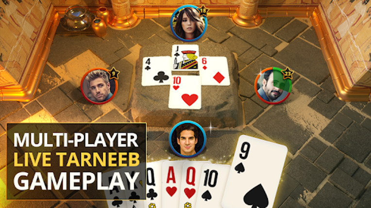 Tarneeb Masters - لعبة طرنيب screenshot