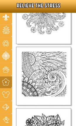 Mystic coloring book Image