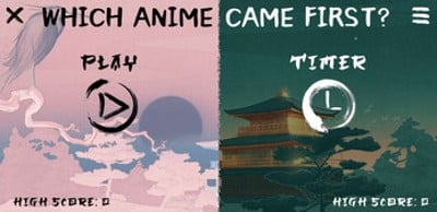 Which Anime Came First? Anime Quiz! Image