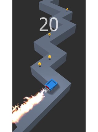 Helix Run - Blocky road screenshot