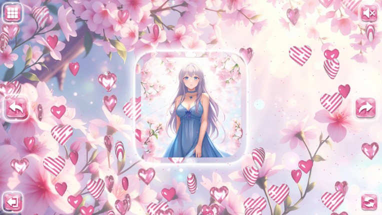 Lovely Anime Puzzle: Spring screenshot