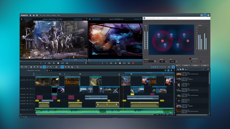 MAGIX Video Pro X10 Steam Edition screenshot