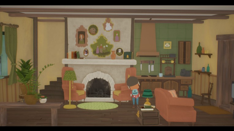 Maru and her make-believe world screenshot