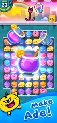 Match 3 Puzzle: SweetMonster screenshot