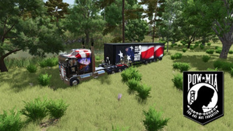 Memorial Day Kenworth K100 with CurtainSide Dry Van screenshot