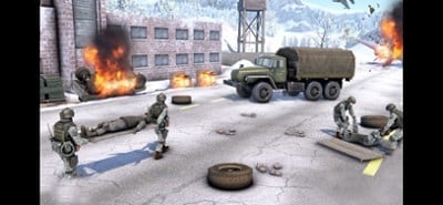 Military Truck Driver Game 3D Image