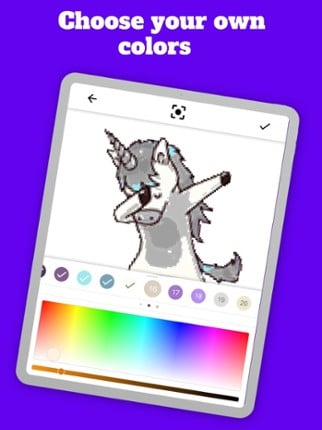 Pixel Color by Number Games screenshot