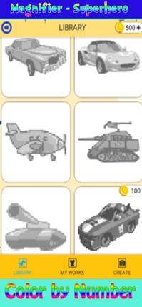 PixelRelax Color by Number screenshot