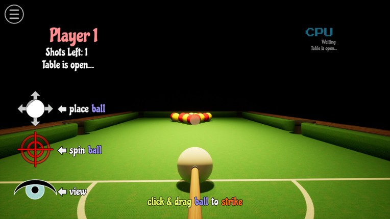 Pool Game screenshot