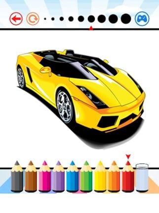 Race Cars Coloring Book - Activities for Kid Image