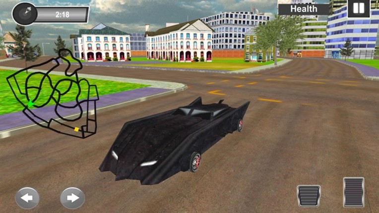 Real Bat Car Driving Simulator – Fast Race on Road screenshot
