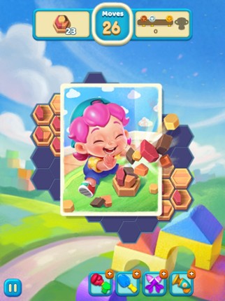 Toy Party: Match 3 Hexa Blast! screenshot