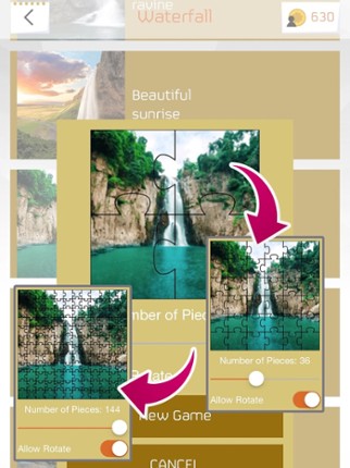World Landscape Puzzles screenshot