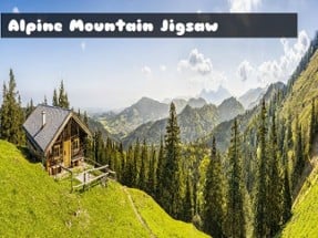 Alpine Mountain Jigsaw Image